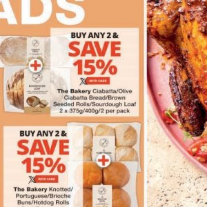 Bread at Checkers