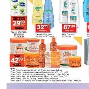 Shampoo at Checkers