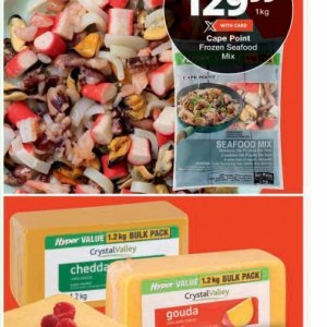 Seafood at Checkers Hyper