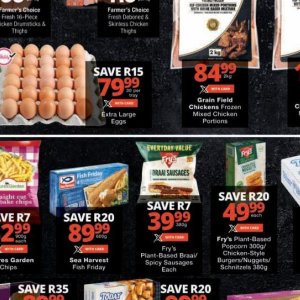 Eggs at Checkers