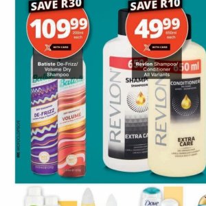 Shampoo at Checkers