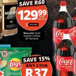 Coffee nescafe  at Checkers