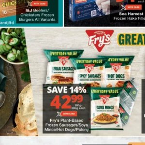 Sausages at Checkers