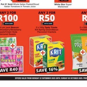 Crackers at Checkers Hyper