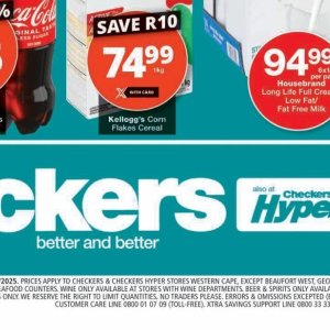 Kellogg's at Checkers