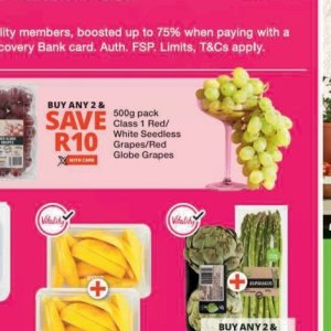 Grapes at Checkers