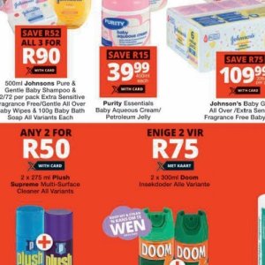Petroleum jelly at Checkers Hyper
