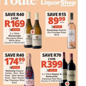 Wine at Checkers