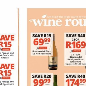 Wine at Checkers