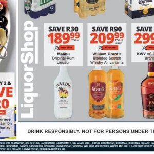 Liqueur at Checkers