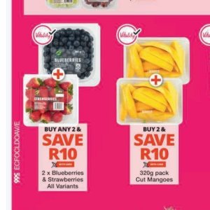 Strawberries at Checkers