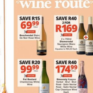 Wine at Checkers