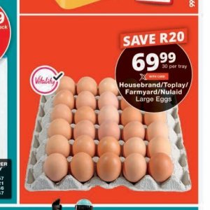 Eggs at Checkers
