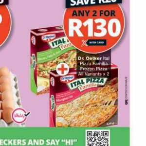 Pizza at Checkers