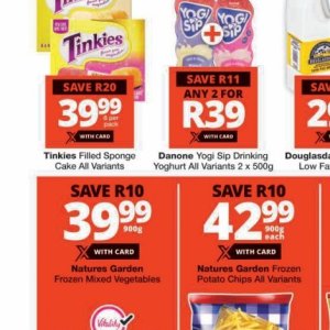 Sponge cake at Checkers