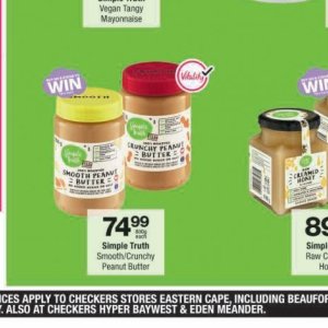 Butter at Checkers