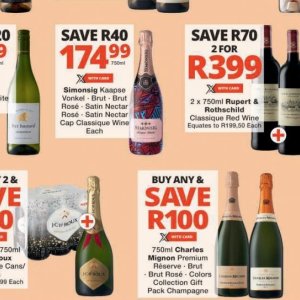 Wine at Checkers