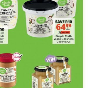 Coconut oil at Checkers