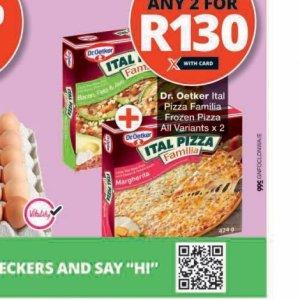 Pizza at Checkers