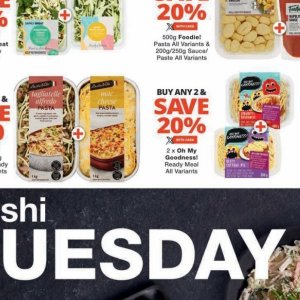 Pasta at Checkers