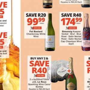 Wine at Checkers