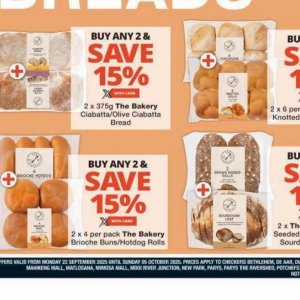 Bread at Checkers