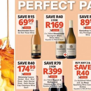 Wine at Checkers