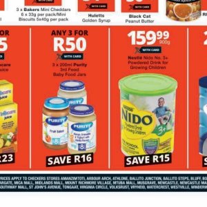 Yoghurt at Checkers
