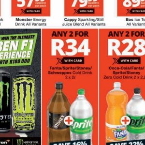 Fizzy drink at Checkers