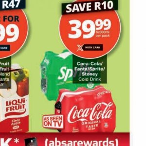 Fizzy drink at Checkers