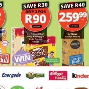 Kellogg's at Checkers