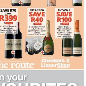 Wine at Checkers