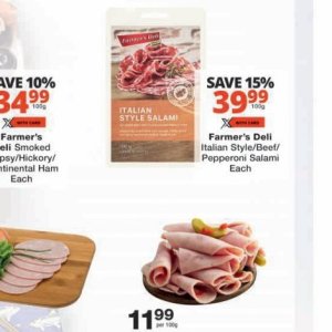 Salami at Checkers