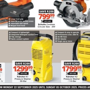 Circular saw at Checkers Hyper