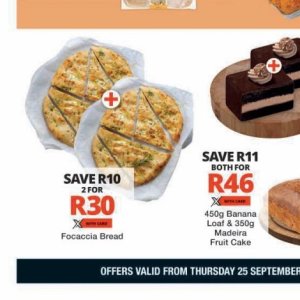 Bread at Checkers