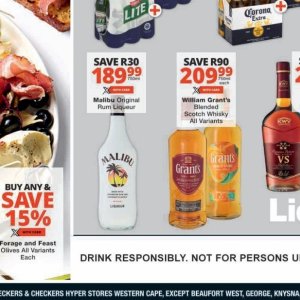 Rum at Checkers