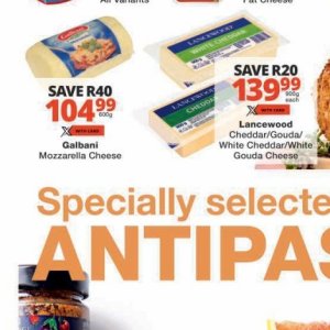 Mozzarella at Checkers