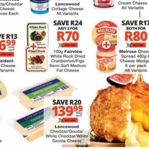 Cheese at Checkers