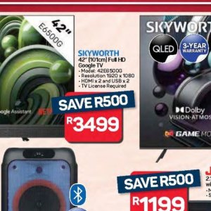 TV set at Pick n Pay Hyper