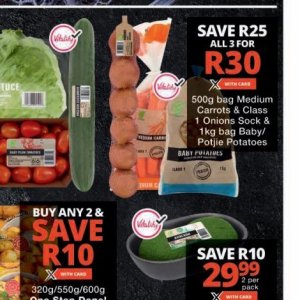 Potatoes at Checkers