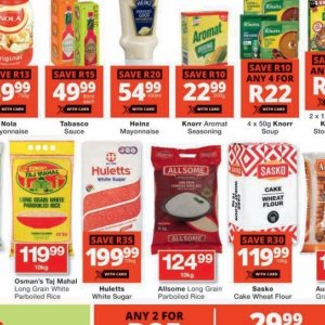 Mayonnaise at Checkers
