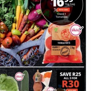 Tomatoes at Checkers