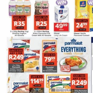 Yoghurt at Checkers
