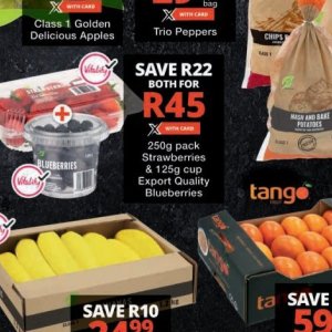 Strawberries at Checkers