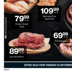 Beef at Checkers