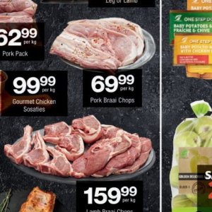 Pork at Checkers