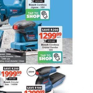 Orbital sander bosch  at Checkers Hyper