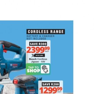 Battery charger at Checkers Hyper