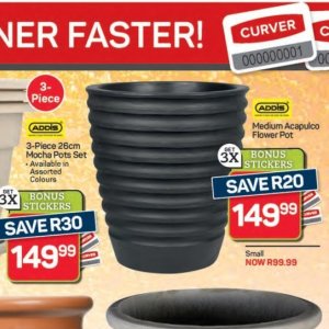 Pot at Pick n Pay Hyper