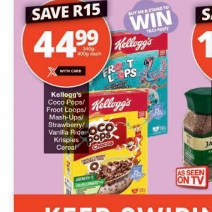 Kellogg's at Checkers